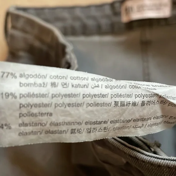 Zara Gray Stretchy skinny Ankle Jeans in size 6 - Picture 4 of 9